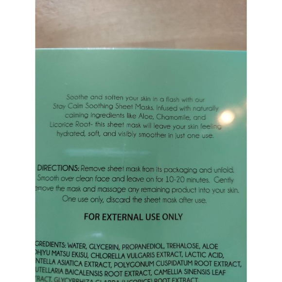 Give Them Lala Stay Calm Soothing Sheet Masks - Picture 3 of 5